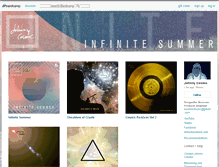 Tablet Screenshot of johnnycosmic.bandcamp.com