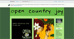 Desktop Screenshot of opencountryjoy.bandcamp.com