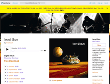 Tablet Screenshot of ievolisun.bandcamp.com