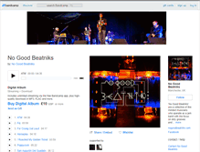 Tablet Screenshot of nogoodbeatniks.bandcamp.com