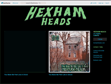 Tablet Screenshot of hexhamheads.bandcamp.com