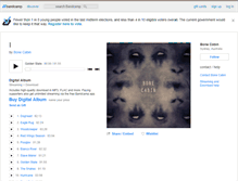 Tablet Screenshot of bonecabin.bandcamp.com