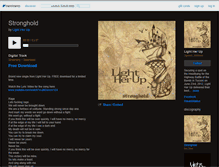 Tablet Screenshot of lightherup1.bandcamp.com