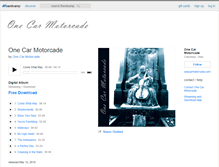 Tablet Screenshot of onecarmotorcade.bandcamp.com