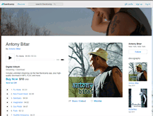Tablet Screenshot of antonybitar.bandcamp.com