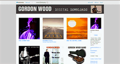 Desktop Screenshot of gordonwood.bandcamp.com