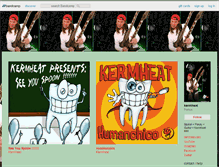 Tablet Screenshot of kermheat.bandcamp.com