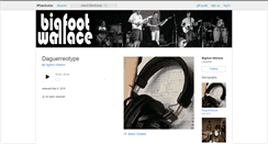 Desktop Screenshot of bigfootwallace.bandcamp.com