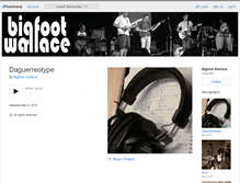 Tablet Screenshot of bigfootwallace.bandcamp.com