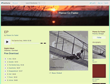 Tablet Screenshot of planesgofaster.bandcamp.com