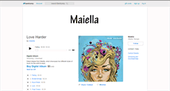 Desktop Screenshot of maiella.bandcamp.com