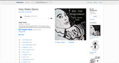 Desktop Screenshot of eatthegovernment.bandcamp.com