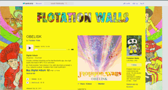 Desktop Screenshot of flotationwalls.bandcamp.com