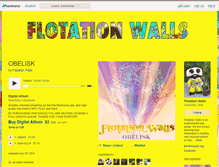 Tablet Screenshot of flotationwalls.bandcamp.com
