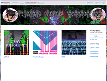 Tablet Screenshot of fireforeffect.bandcamp.com