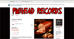 Desktop Screenshot of pinheadrecords.bandcamp.com