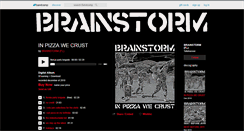 Desktop Screenshot of brainstorm.bandcamp.com