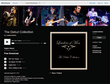 Tablet Screenshot of leadersofmen.bandcamp.com