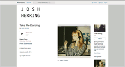 Desktop Screenshot of joshherring.bandcamp.com