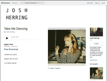 Tablet Screenshot of joshherring.bandcamp.com