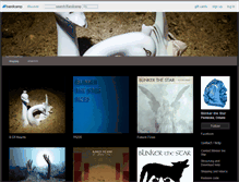 Tablet Screenshot of blinkerthestar.bandcamp.com