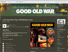 Tablet Screenshot of goodoldwar.bandcamp.com