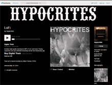 Tablet Screenshot of hypocrites.bandcamp.com