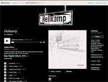 Tablet Screenshot of hellkamp.bandcamp.com