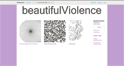 Desktop Screenshot of beautifulviolence.bandcamp.com