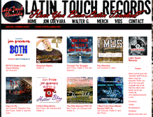 Tablet Screenshot of latintouchrecords.bandcamp.com