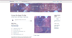 Desktop Screenshot of comeonbacktome.bandcamp.com