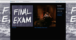 Desktop Screenshot of finalexam.bandcamp.com
