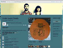 Tablet Screenshot of josiahwolflizhodson.bandcamp.com