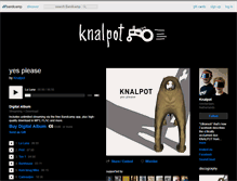 Tablet Screenshot of knalpot.bandcamp.com