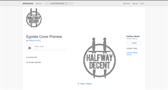 Desktop Screenshot of halfwaydecent.bandcamp.com