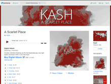 Tablet Screenshot of kash-italy.bandcamp.com