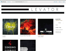 Tablet Screenshot of elevatorengage.bandcamp.com