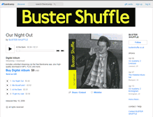 Tablet Screenshot of bustershuffle.bandcamp.com