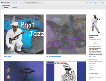 Tablet Screenshot of daphatfunkclique.bandcamp.com