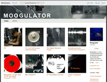 Tablet Screenshot of moogulator.bandcamp.com