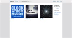 Desktop Screenshot of clockwisdom.bandcamp.com
