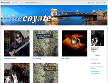 Tablet Screenshot of bluecoyotebelgium.bandcamp.com