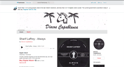 Desktop Screenshot of discoscapablanca.bandcamp.com