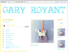 Tablet Screenshot of garyroyant.bandcamp.com