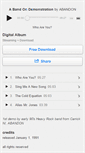 Mobile Screenshot of abandon-ni.bandcamp.com
