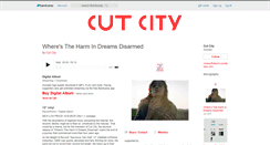 Desktop Screenshot of cutcity.bandcamp.com