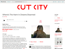 Tablet Screenshot of cutcity.bandcamp.com