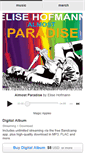 Mobile Screenshot of elisehofmann.bandcamp.com
