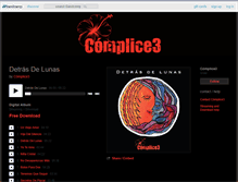 Tablet Screenshot of complice3.bandcamp.com