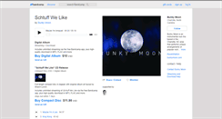 Desktop Screenshot of bunkymoon.bandcamp.com